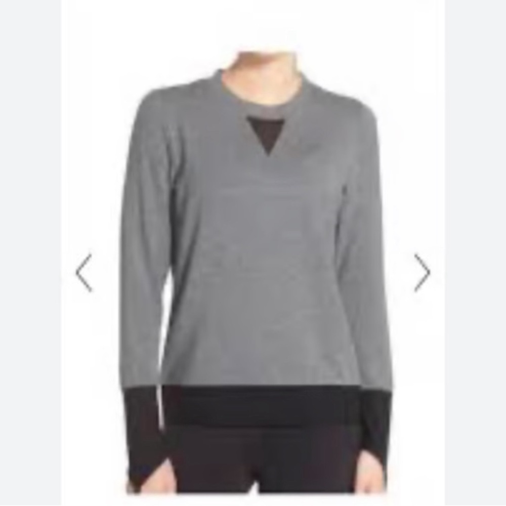 ALO YOGA Suéter atlético gray size XS for women’s